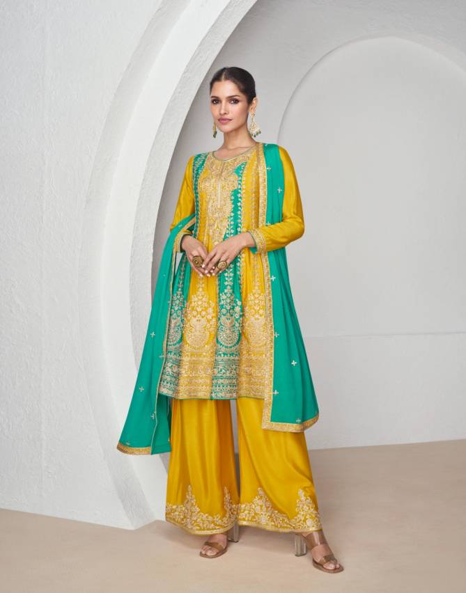 Suhana By Aashirwad Chinon Wadding Wear Readymade Suits Wholesale Clothing Suppliers In India